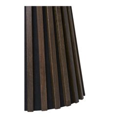 Mesa auxiliar redonda, 40 x 40 x 50 cm, de chapa de roble en natural ahumado | Colección  Osaka