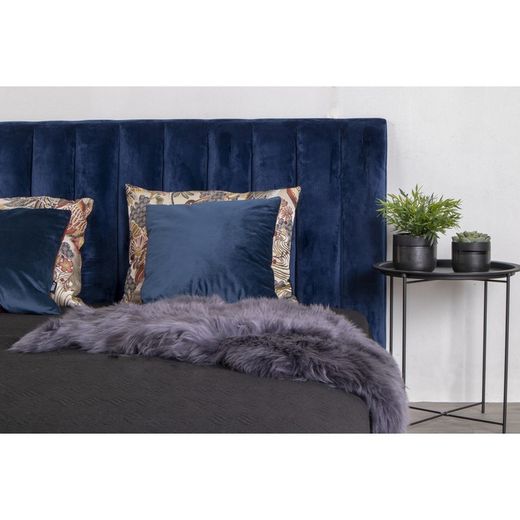 Tavolino rotondo, 47 x 47 x 50 cm, in acciaio nero | Collezione Bastia