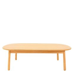 Tavolo da salotto, 110 x 70 x 32,5 cm, in legno di frassino | Collezione Serie Lezquer