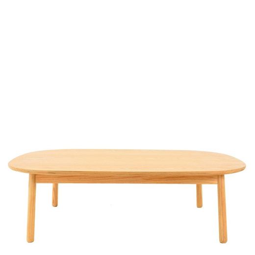 Tavolo da salotto, 110 x 70 x 32,5 cm, in legno di frassino | Collezione Serie Lezquer