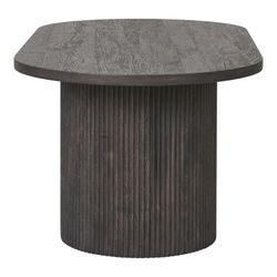 Tavolo da salotto, 120 x 60 x 45 cm, in legno marrone scuro | Collezione Boavista