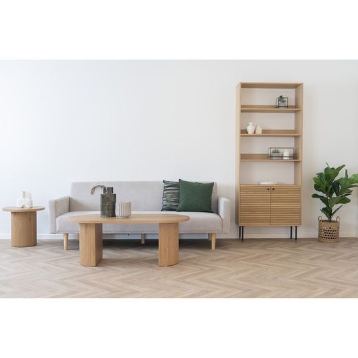 Tavolo da salotto, 120 x 60 x 45 cm, in legno naturale | Collezione Boavista
