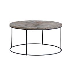 Mesa de centro, 90 x 90 x 45 cm, de madera