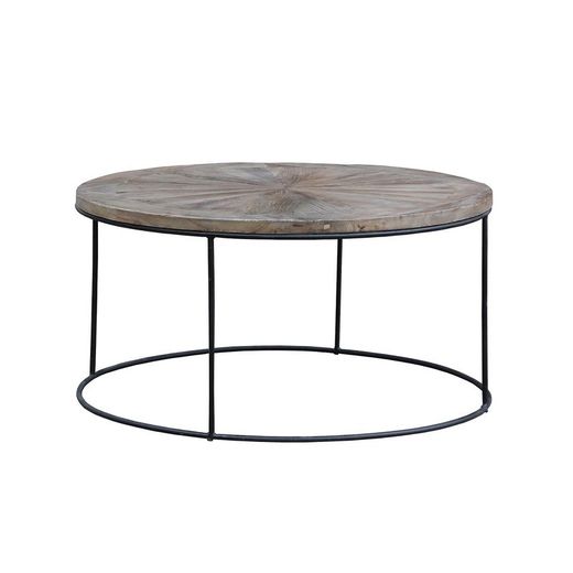 Mesa de centro, 90 x 90 x 45 cm, de madera