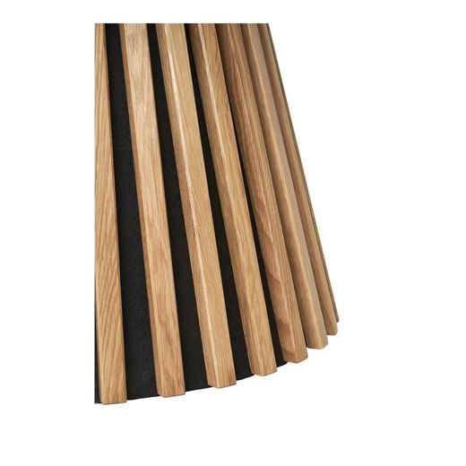Tavolo da salotto rotondo, 70 x 70 x 45 cm, in legno di rovere naturale | Collezione Osaka