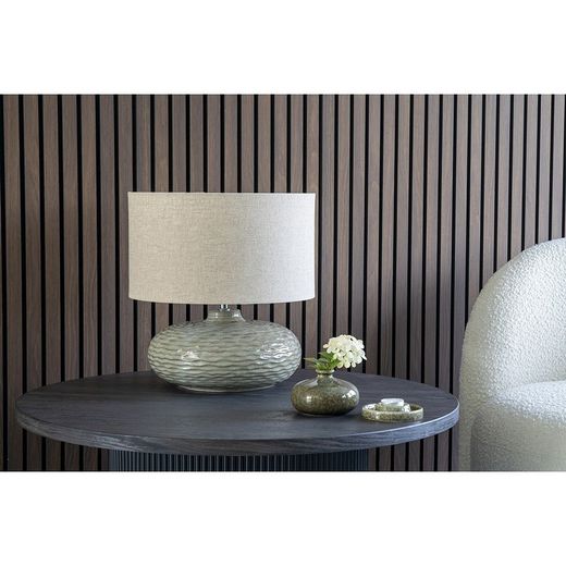 Tavolo da salotto rotondo, 80 x 80 x 45 cm, in legno colore marrone scuro | Collezione Boavista