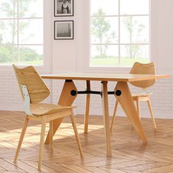 Rechteckiger Esstisch Pí¤rumm Vega 130 x 80 x 73 cm