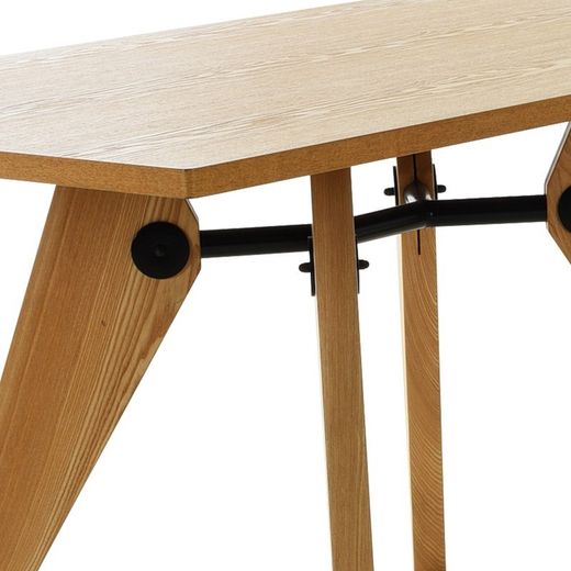 Rechteckiger Esstisch Pí¤rumm Vega 130 x 80 x 73 cm