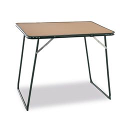 Pack table et 2 chaises pliantes pour camping et plage, bois Durolac et Textilene