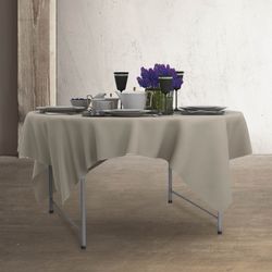 Mesa Redonda Plegable y Portátil Gardiun New Koln Ø122x74 cm en Resina Blanca con Asa y Sistema de Bloqueo – Ideal para Exterior y Espacios Pequeños