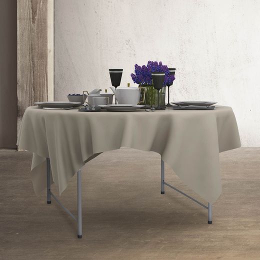 Mesa Redonda Plegable y Portátil Gardiun New Koln Ø122x74 cm en Resina Blanca con Asa y Sistema de Bloqueo – Ideal para Exterior y Espacios Pequeños