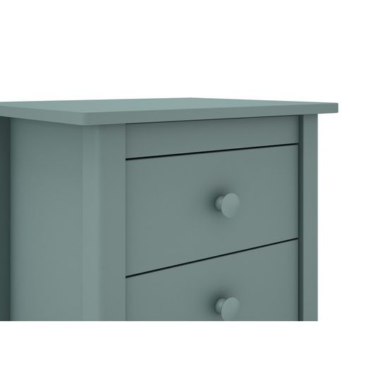 Comodino, 46 x 35 x 49,5 cm, in legno di pino verde | Collezione Max