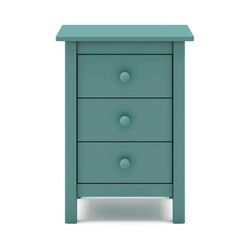 Comodino, 46 x 35 x 65 cm, in legno di pino verde | Collezione Max