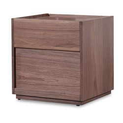 Comodino, 50 x 45 x 51 cm, in legno colore noce | Collezione Essen