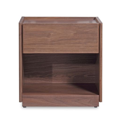 Comodino, 50 x 45 x 51 cm, in legno colore noce | Collezione Essen