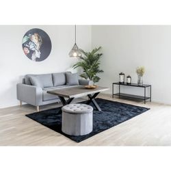 Mobile TV, 100 x 36 x 45 cm, in legno e acciaio nero | Collezione Vita
