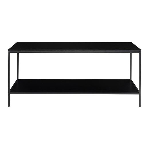 Mobile TV, 100 x 36 x 45 cm, in legno e acciaio nero | Collezione Vita