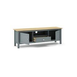 Mobile TV, 159 x 40 x 53 cm, in legno di pino verde | Collezione Misti
