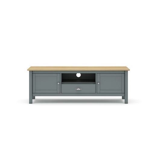 Mobile TV, 159 x 40 x 53 cm, in legno di pino verde | Collezione Misti