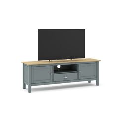 Mobile TV, 159 x 40 x 53 cm, in legno di pino verde | Collezione Misti