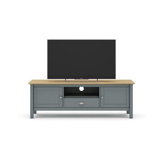 Mobile TV, 159 x 40 x 53 cm, in legno di pino verde | Collezione Misti