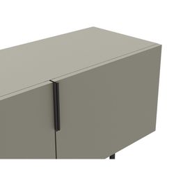 Mobile TV, 200 x 35 x 63,5 cm, in legno verde | Collezione Eldia