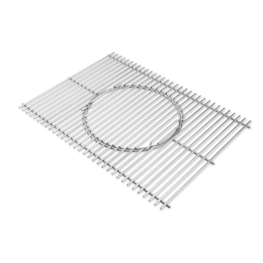 Parrilla Weber Gourmet BBQ System, acero inoxidable, compatible con accesorios Gourmet