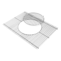 Parrilla Weber Gourmet BBQ System, acero inoxidable, compatible con accesorios Gourmet