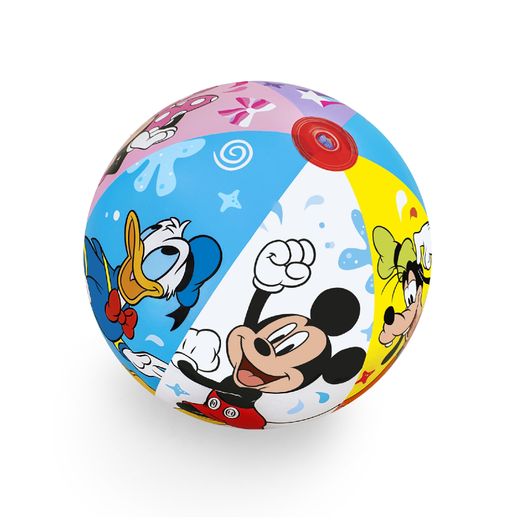 Bola Inflável Bestway Mickey Mousse 51 cm Multicolor com Válvula de Segurança