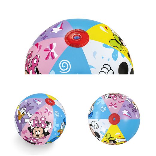 Bola Inflável Bestway Mickey Mousse 51 cm Multicolor com Válvula de Segurança