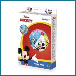 Bola Inflável Bestway Mickey Mousse 51 cm Multicolor com Válvula de Segurança
