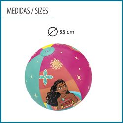 Ballon Gonflable Bestway Princesses Disney 51 cm Multicolore avec Valve de Sécurité