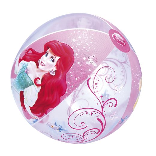 Bola inflável Disney Princess rosa Bestway 51 cm