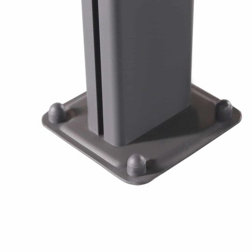 Pérgola de Pared Gardiun Elliot 18,8 m² (619x305x227/272 cm) en Aluminio con Paneles de Policarbonato Anti-UV | Pórticos Ajustables para Exterior