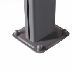 Pérgola de Pared para Jardín Gardiun Elliot 15 m² - 495x300x225/270 cm - Estructura de Aluminio y Techo de Policarbonato - Diseño Moderno y Resistente para Espacios Exteriores