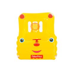Piscina de Bolas Inflável Bestway Fisher Price Ônibus Escolar 137x96x96 cm Amarela