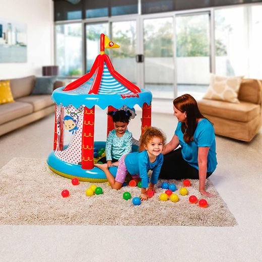 Parco giochi gonfiabile Bestway Fisher Price Circo Ø104x137 cm