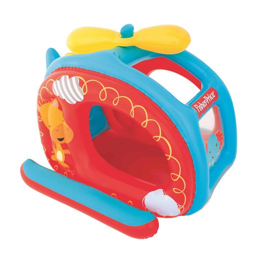 Piscina de Bolas Inflável Bestway Helicóptero Fisher Price 137x112x97 cm