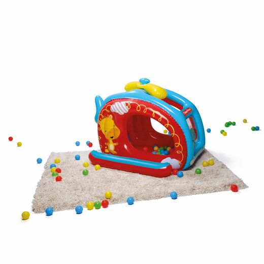 Piscina de Bolas Inflável Bestway Helicóptero Fisher Price 137x112x97 cm