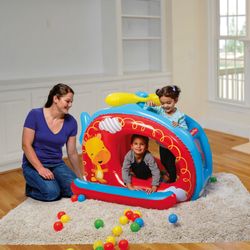 Piscina de Bolas Inflável Bestway Helicóptero Fisher Price 137x112x97 cm