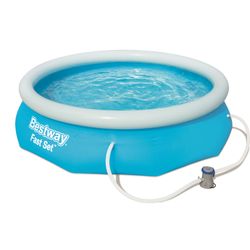 Piscine Démontable Autoportante Bestway Fast Set 305x76 cm avec Filtre à Cartouche