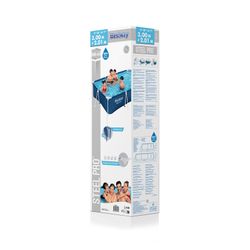 Piscina Fuori Terra Rettangolare Bestway Steel Pro 300x201x66 cm Senza Filtro