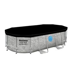 Piscine hors-sol tubulaire Bestway Power Steel filtre sable 488x305x107 cm