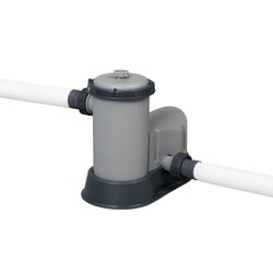 Piscine Démontable Tubulaire Bestway Power Steel Rotin 549x274x122 cm avec Filtre à Cartouche