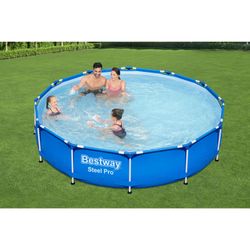 Piscine tubulaire démontable Bestway Steel Pro 366x76 cm avec filtre cartouche