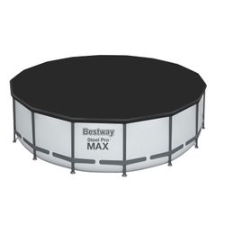 Piscina Fuori Terra Tubolare Bestway Steel Pro Max 488x122 cm con Filtro a Cartuccia