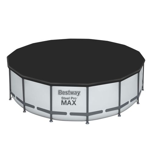 Piscina Fuori Terra Tubolare Bestway Steel Pro Max 488x122 cm con Filtro a Cartuccia