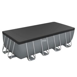 Piscine Démontable Tubulaire Bestway Steel Pro Max Rectangulaire 488x244x122 cm avec Filtre à Sable