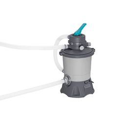 Piscina Desmontável Tubular Bestway Steel Pro Max Retangular com Filtro de Areia