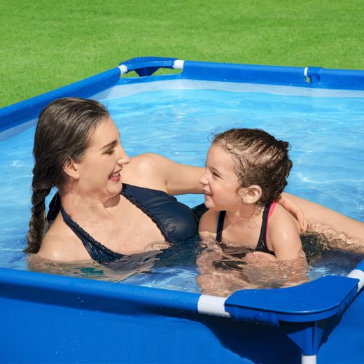 Piscine Démontable Tubulaire Enfant Bestway Steel Pro 221x150x43 cm